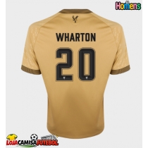 Camisa de Futebol Crystal Palace Adam Wharton #20 Equipamento Secundário 2025-26 Manga Curta